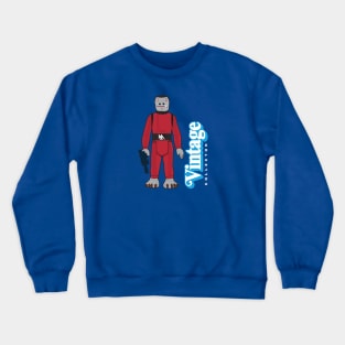 VINTAGE COLLECTOR - RED CANTINA PATRON ACTION FIGURE Crewneck Sweatshirt